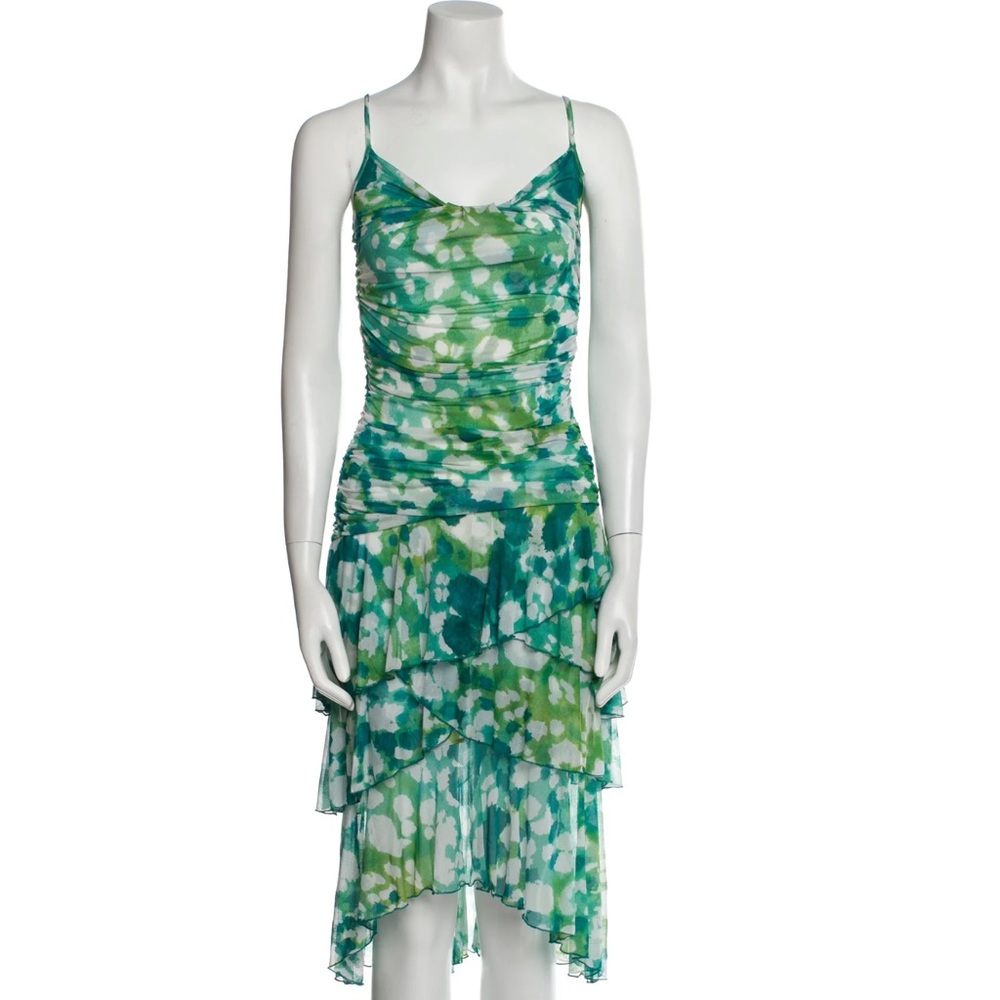 DVF Watercolour Silk Dress